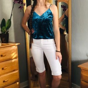White Bermuda Shorts